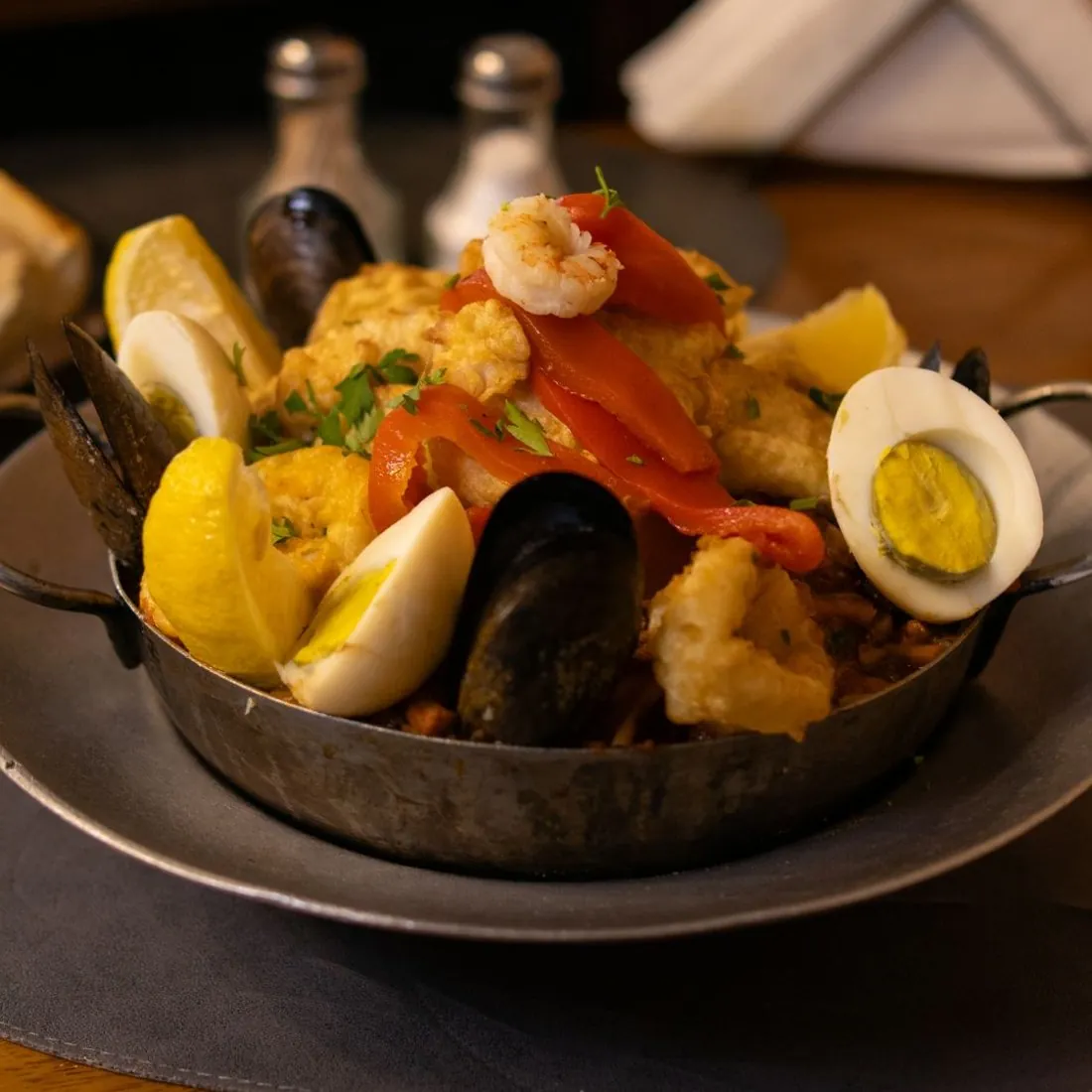 Paella para dos personas